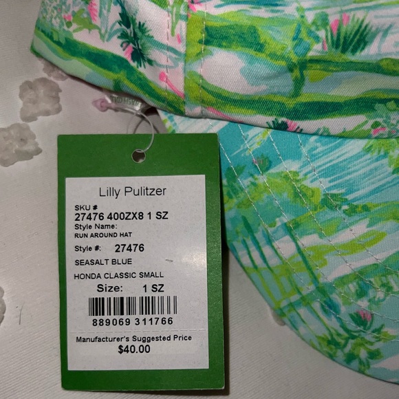 Lilly Pulitzer Run Around Hat - 3 Total, 1 Size Fits All, Multicolor/Patterns - Picture 8 of 10